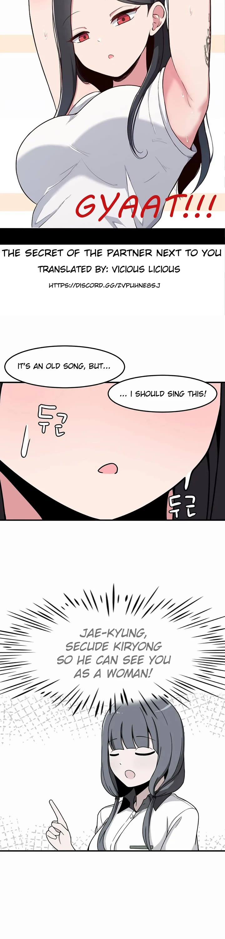 The Secret of the Partner Next to You Chapter 19 page 1 - Chapter 19