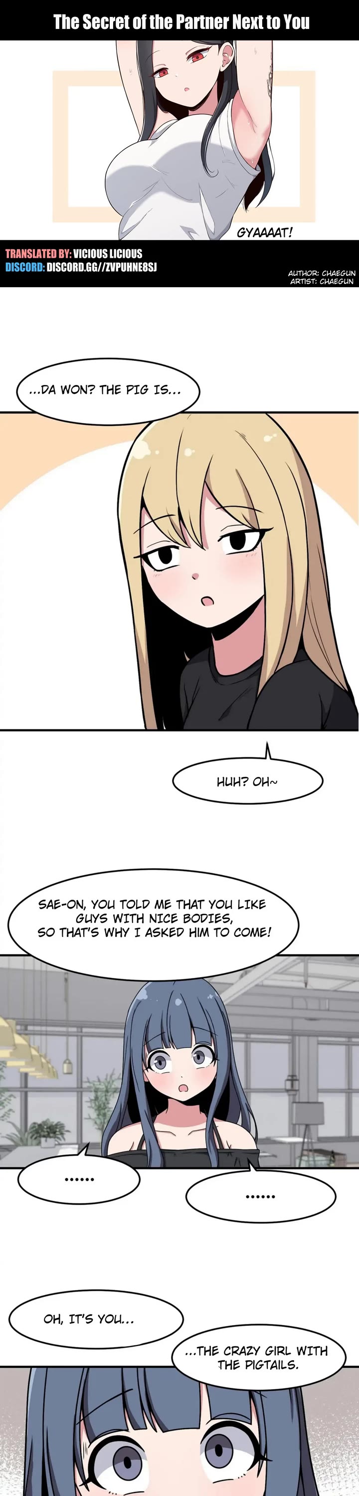 The Secret of the Partner Next to You Chapter 21 page 1 - Chapter 21