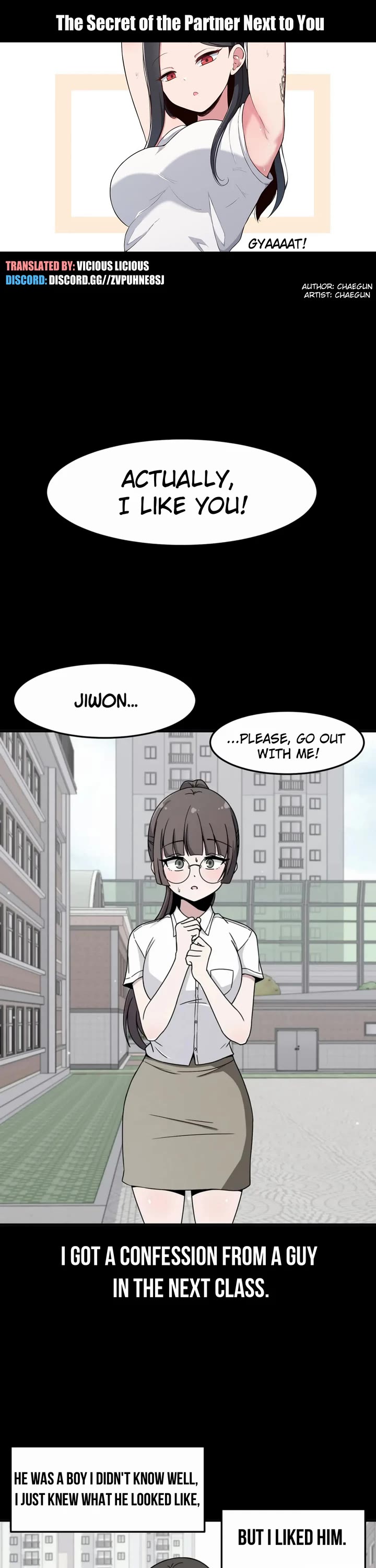 The Secret of the Partner Next to You Chapter 24 page 1 - Chapter 24