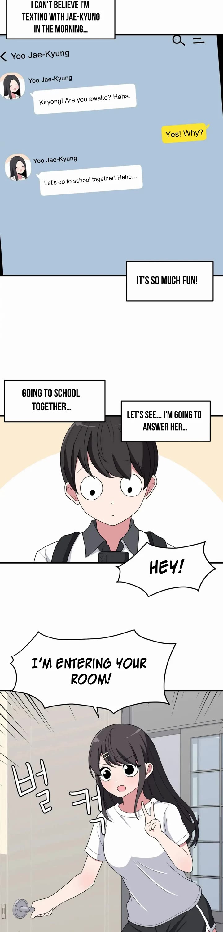 The Secret of the Partner Next to You Chapter 27 page 2 - Chapter 27