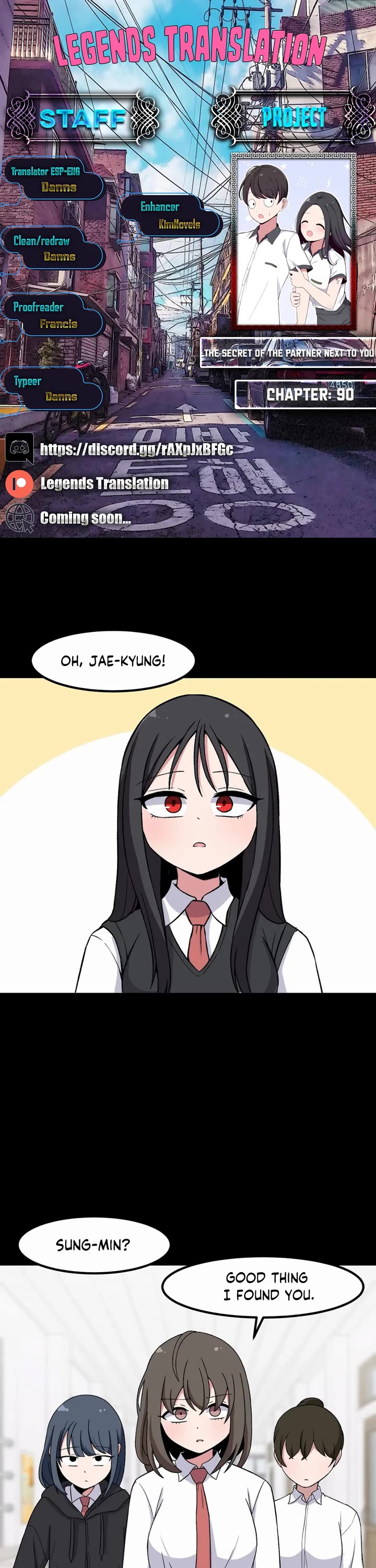 The Secret of the Partner Next to You Chapter 90 page 1 - Chapter 90
