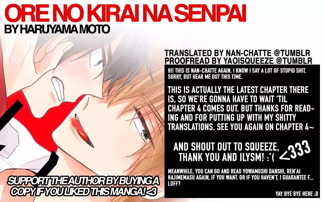 The Senpai I Hate Chapter 3 page 34 - Chapter 3
