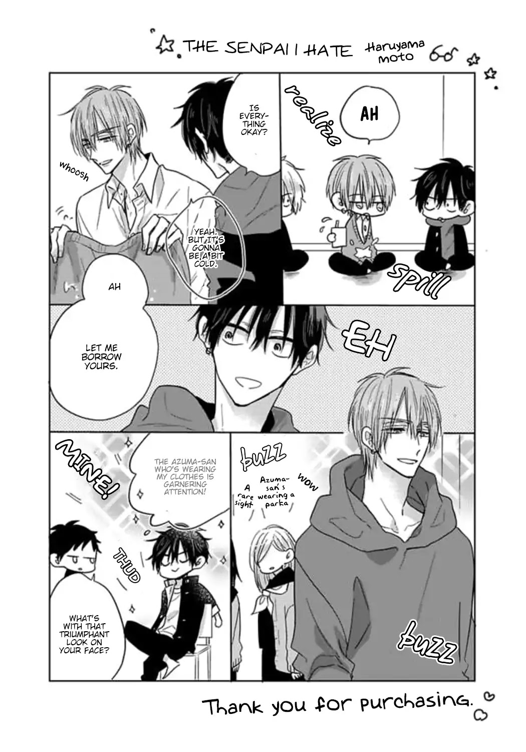 The Senpai I Hate Chapter 6.5 page 8 - Chapter 6.5