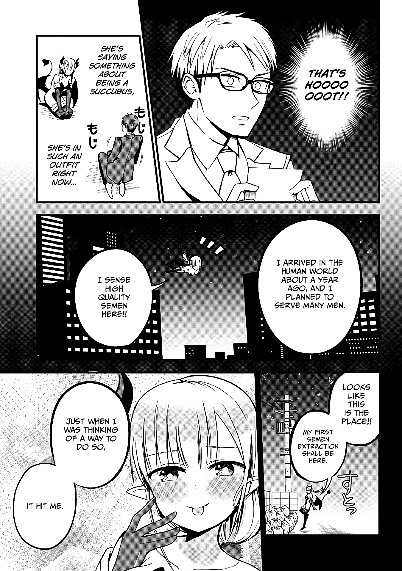 The Serious Succubus Hiragi-san Chapter 1 page 8 - Chapter 1
