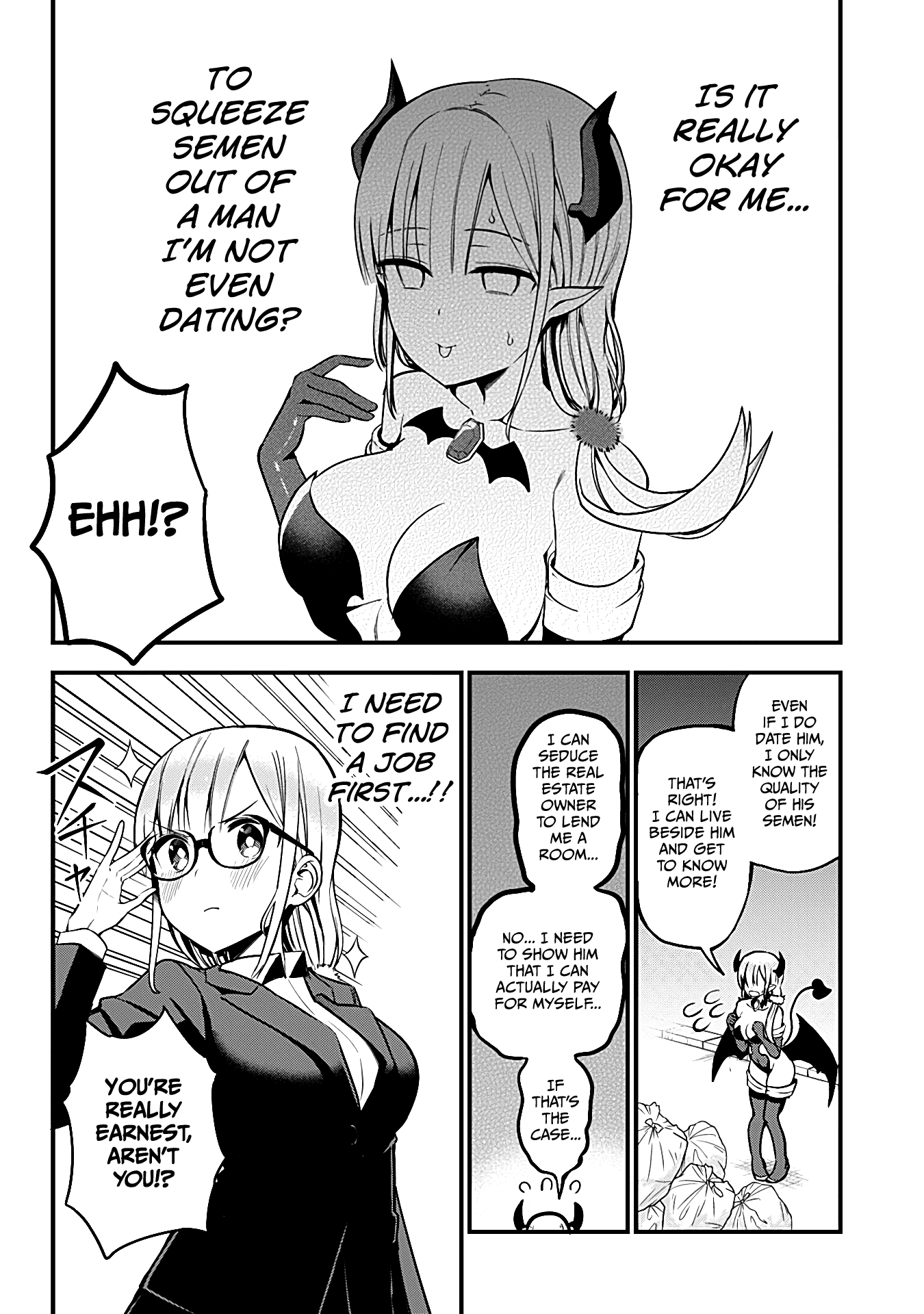 The Serious Succubus Hiragi-san Chapter 1 page 9 - Chapter 1