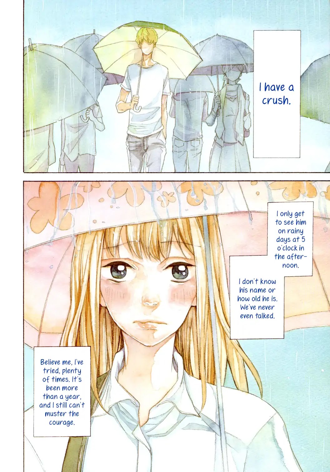 The Shaft of Light in the Blue Chapter 2 page 3 - Chapter 2: If the Rain Should Stop