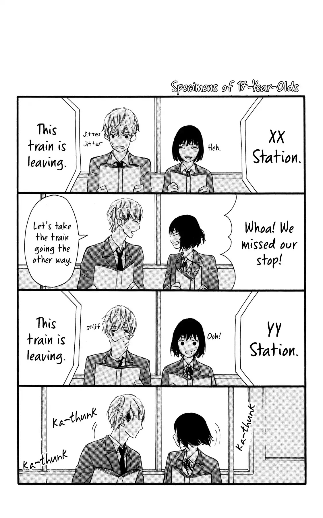 The Shaft of Light in the Blue Chapter 3 page 40 - Chapter 3: Specimens of 17-Year-Olds