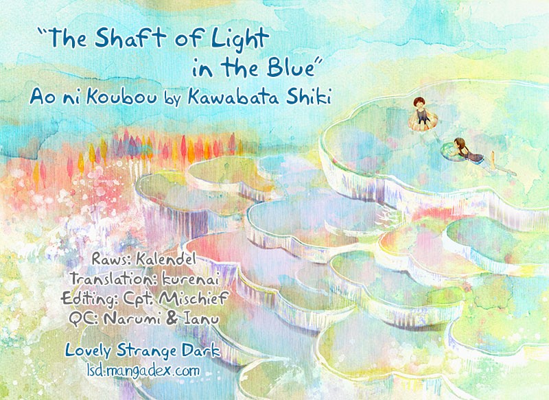 The Shaft of Light in the Blue Chapter 4 page 1 - Chapter 4: Blooming Marble [END]