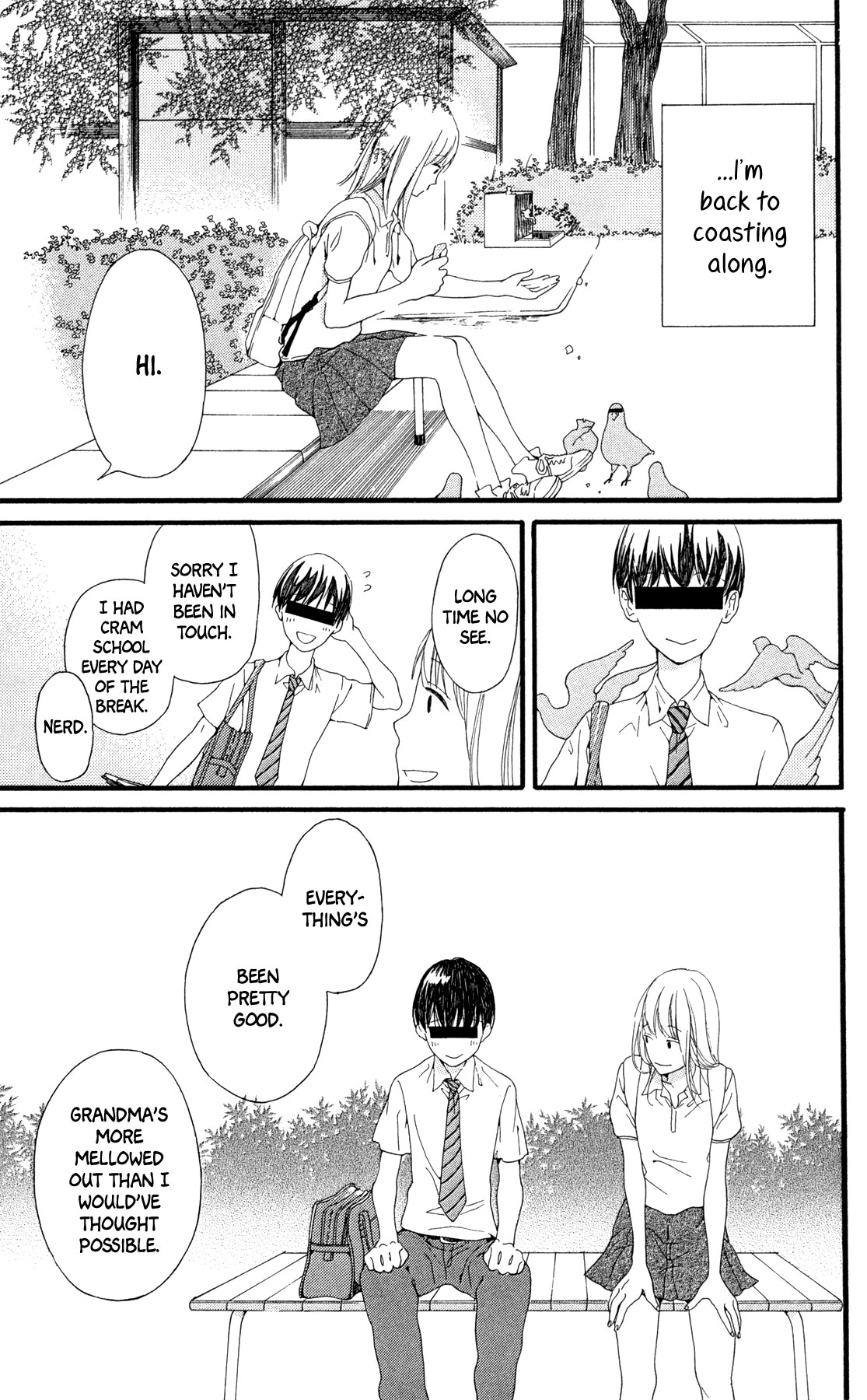 The Shaft of Light in the Blue Chapter 4 page 32 - Chapter 4: Blooming Marble [END]