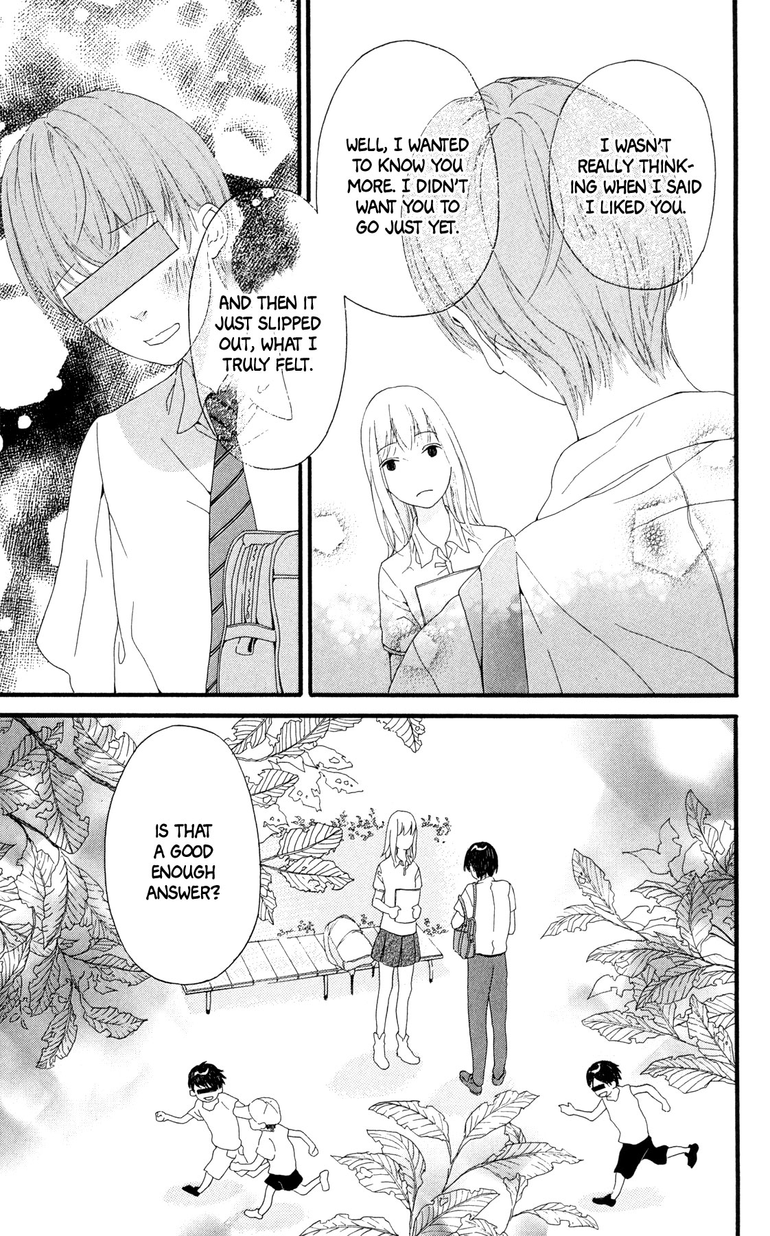 The Shaft of Light in the Blue Chapter 4 page 54 - Chapter 4: Blooming Marble [END]