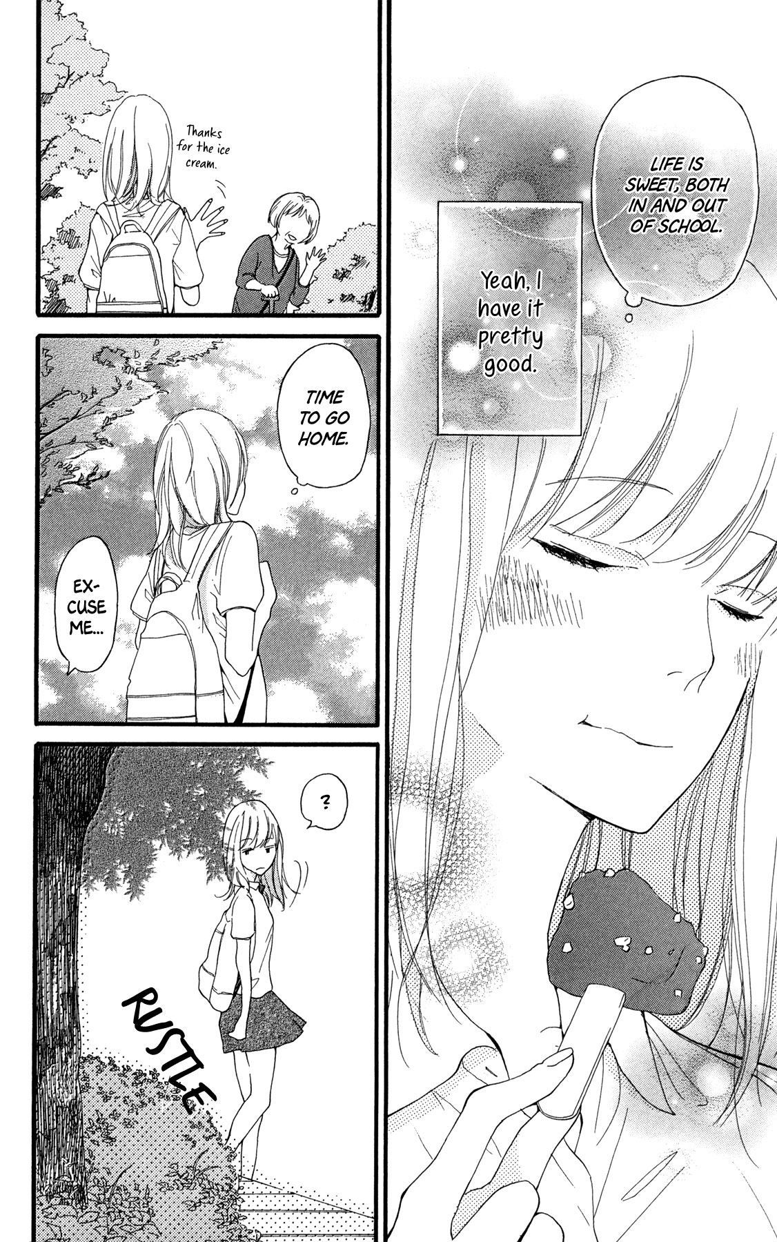 The Shaft of Light in the Blue Chapter 4 page 7 - Chapter 4: Blooming Marble [END]