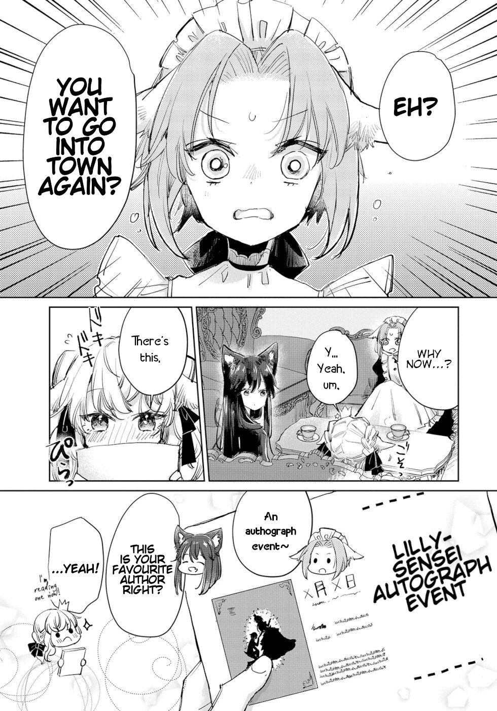 The Sheep Princess In Wolf's Clothing Chapter 21 page 3 - Chapter 21: An Author I Admire