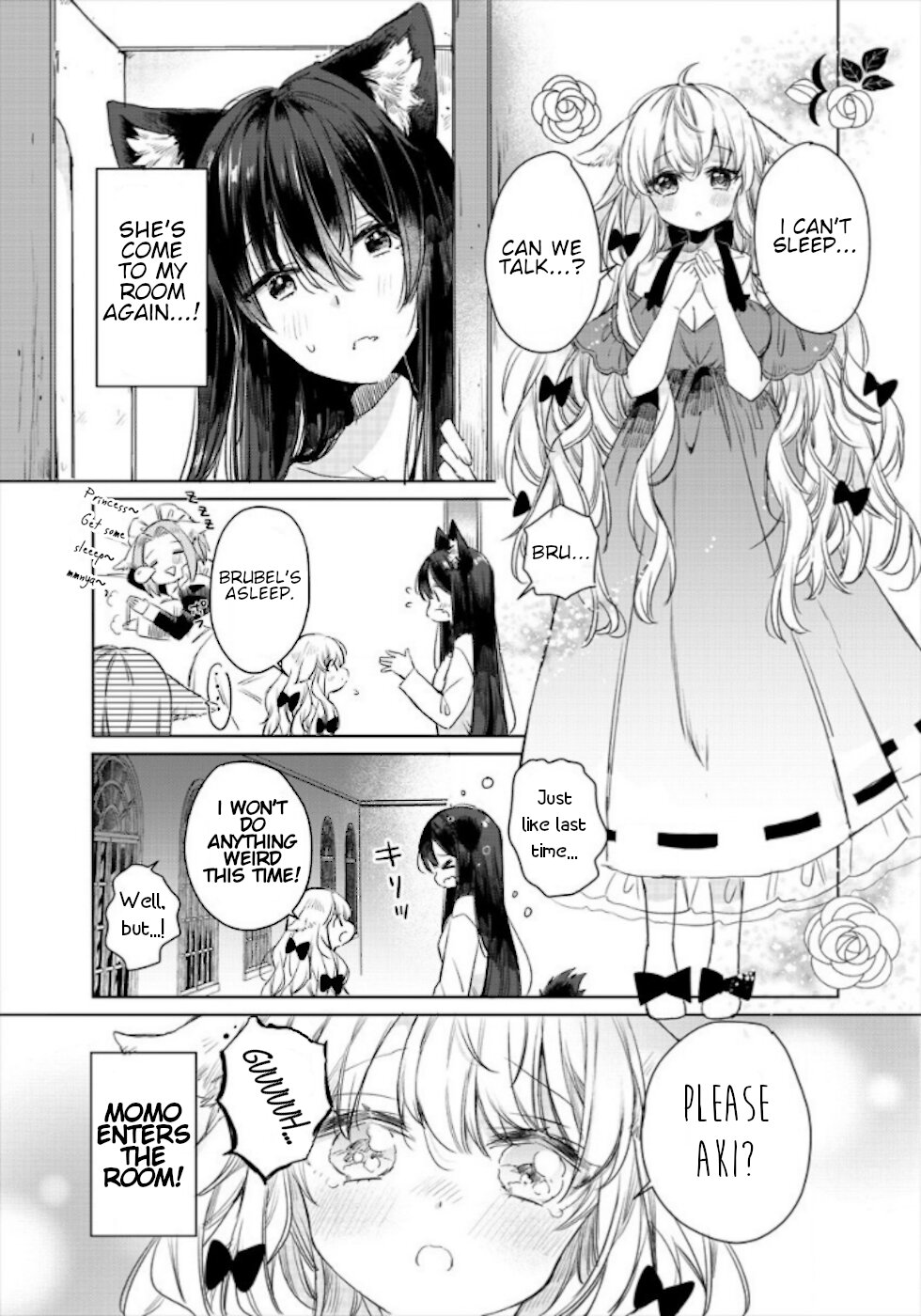 The Sheep Princess In Wolf's Clothing Chapter 7.5 page 2 - Chapter 7.5: Sleepless Night For Two