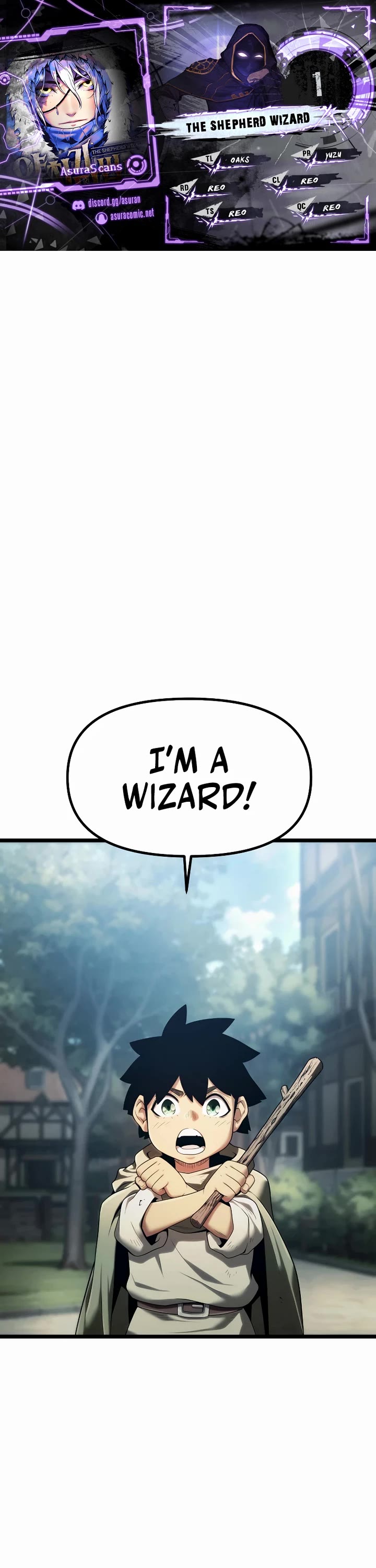 The Shepherd Wizard Chapter 1 page 1 - Chapter 1