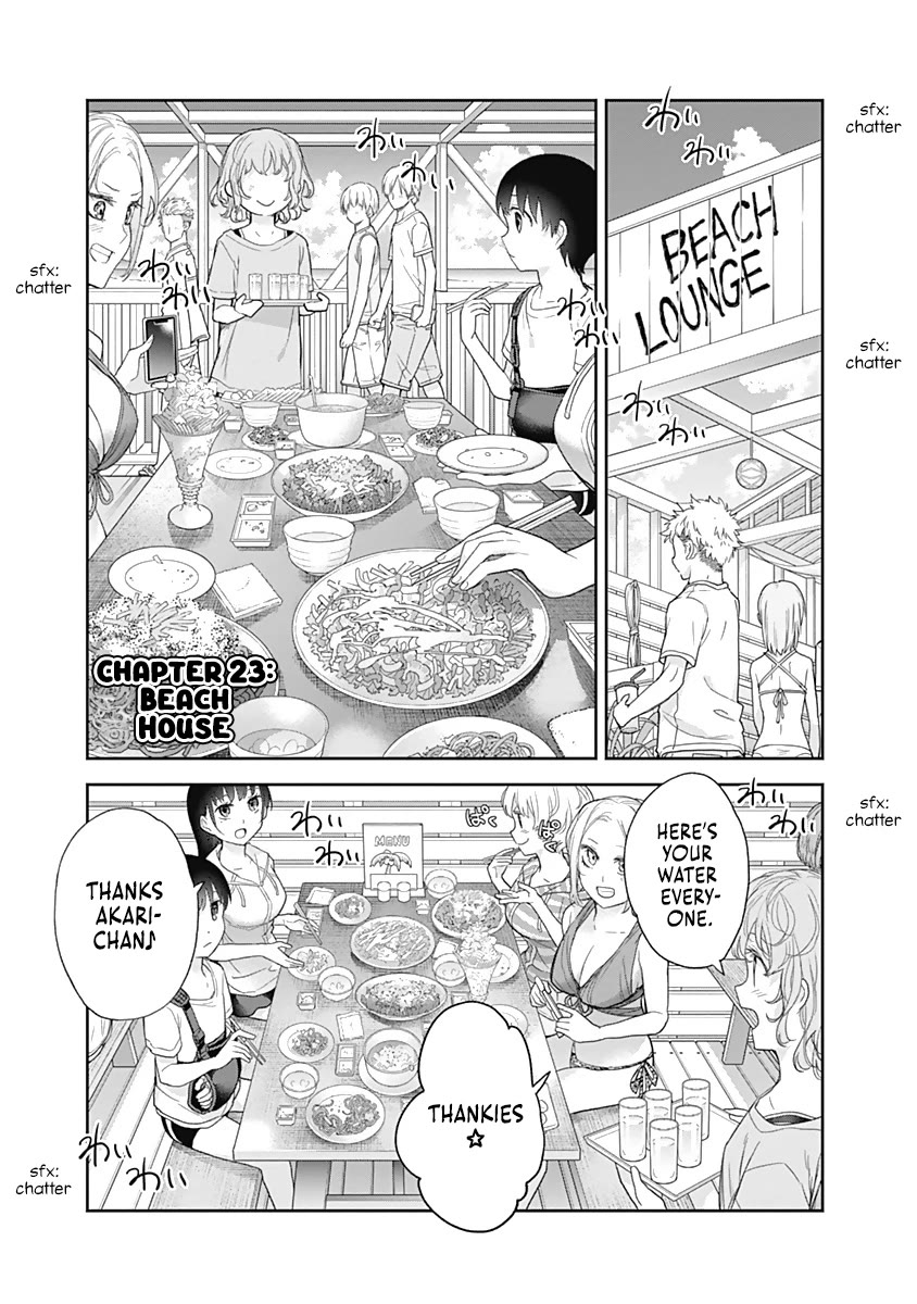 The Shikisaki Sisters Want To Be Exposed Chapter 23 page 1 - Chapter 23: Beach House
