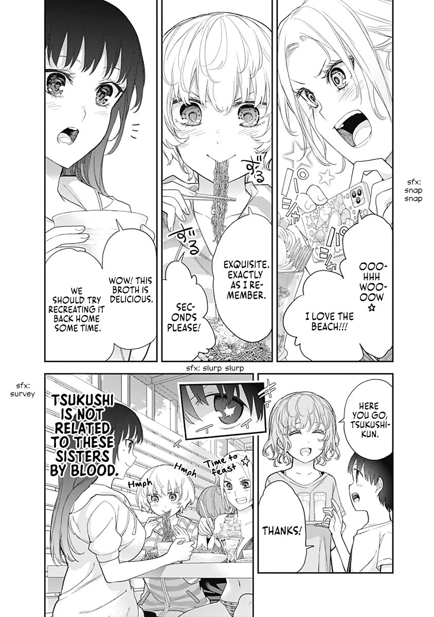 The Shikisaki Sisters Want To Be Exposed Chapter 23 page 2 - Chapter 23: Beach House