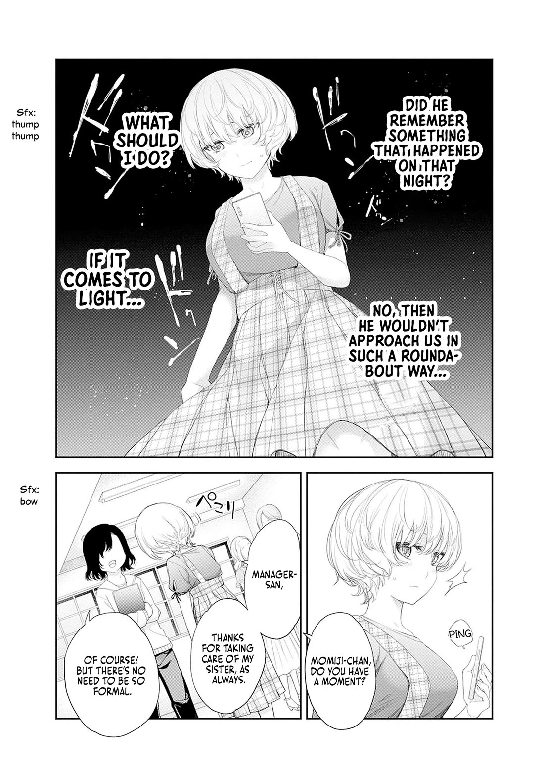 The Shikisaki Sisters Want To Be Exposed Chapter 37 page 6 - Chapter 37: Only One Reason
