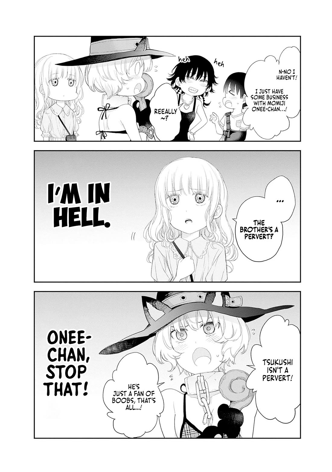 The Shikisaki Sisters Want To Be Exposed Chapter 38 page 7 - Chapter 38: Secret