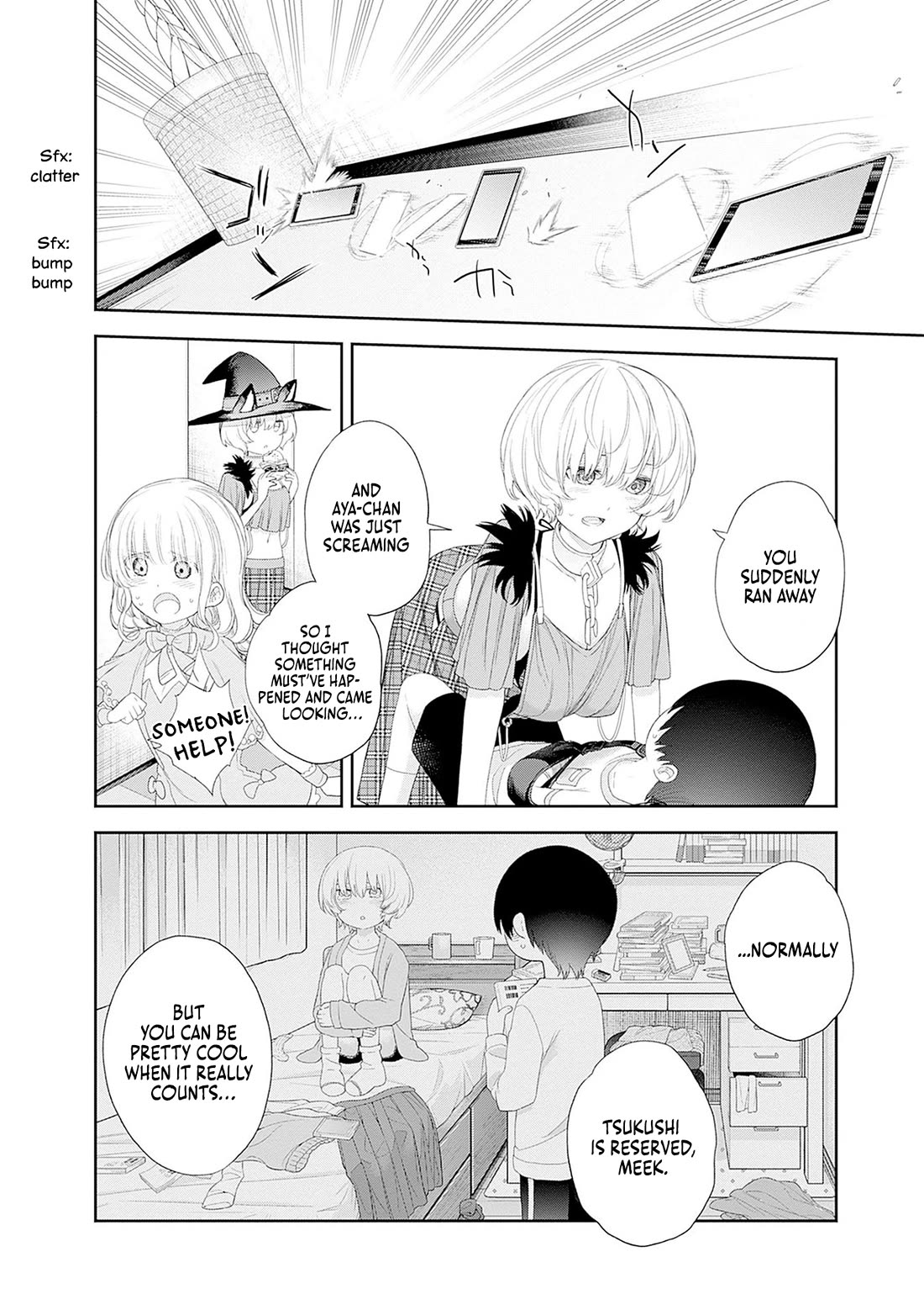 The Shikisaki Sisters Want To Be Exposed Chapter 41 page 12 - Chapter 41: Protect