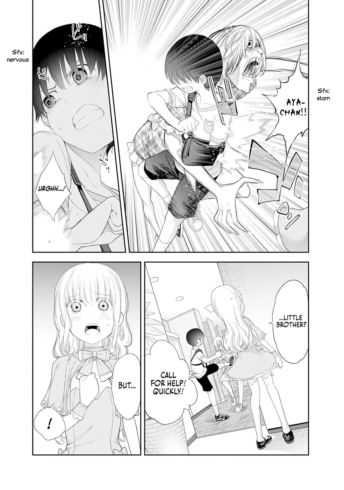 The Shikisaki Sisters Want To Be Exposed Chapter 41 page 7 - Chapter 41: Protect