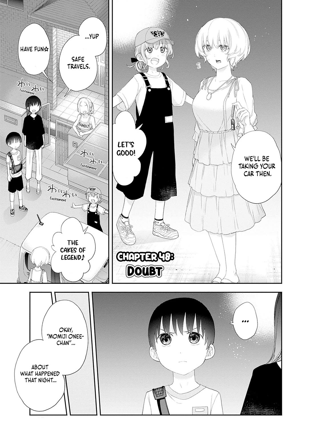 The Shikisaki Sisters Want To Be Exposed Chapter 48 page 1 - Chapter 48: Doubt