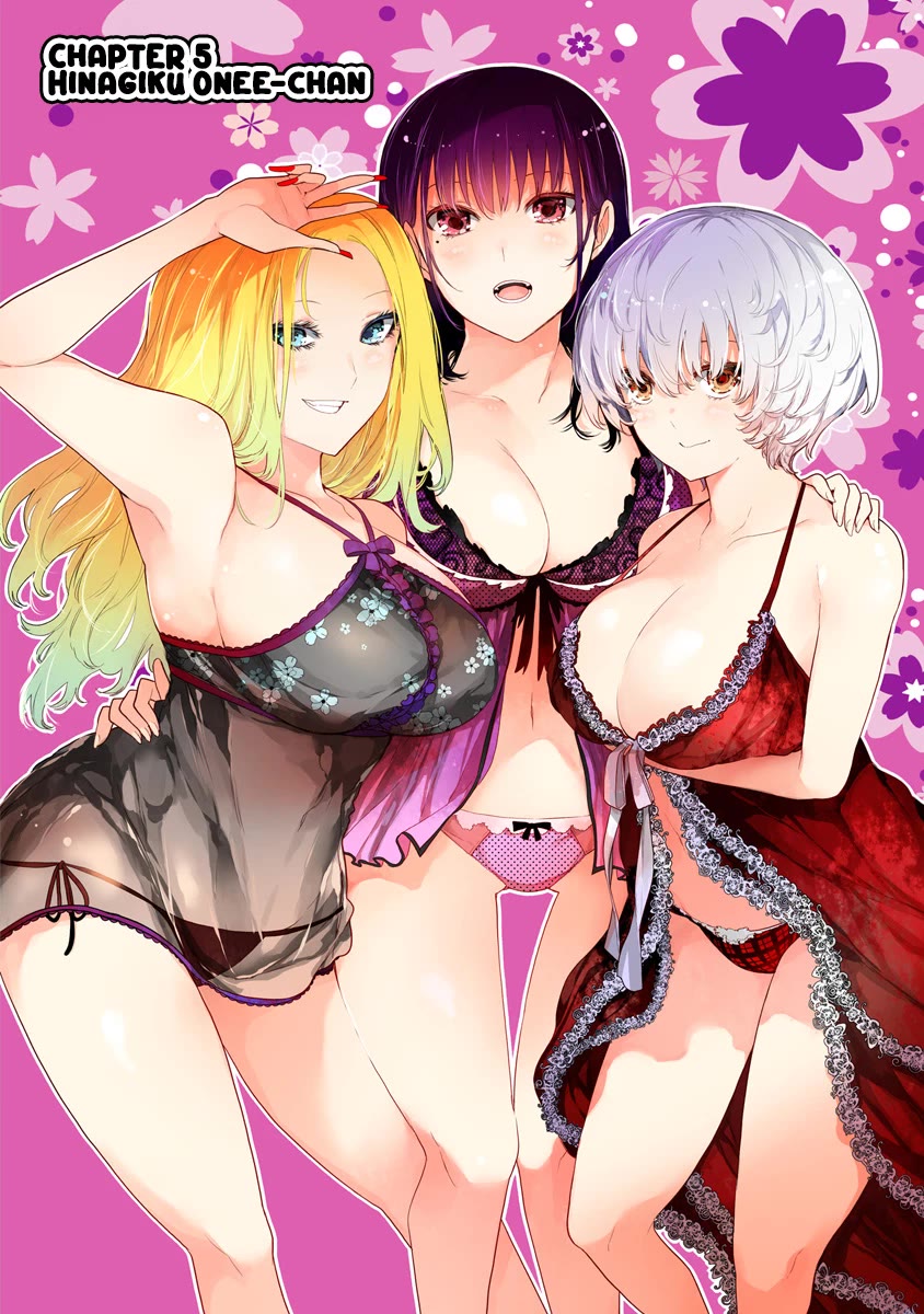 The Shikisaki Sisters Want To Be Exposed Chapter 5 page 1 - Chapter 5: Hinagiku Onee-Chan