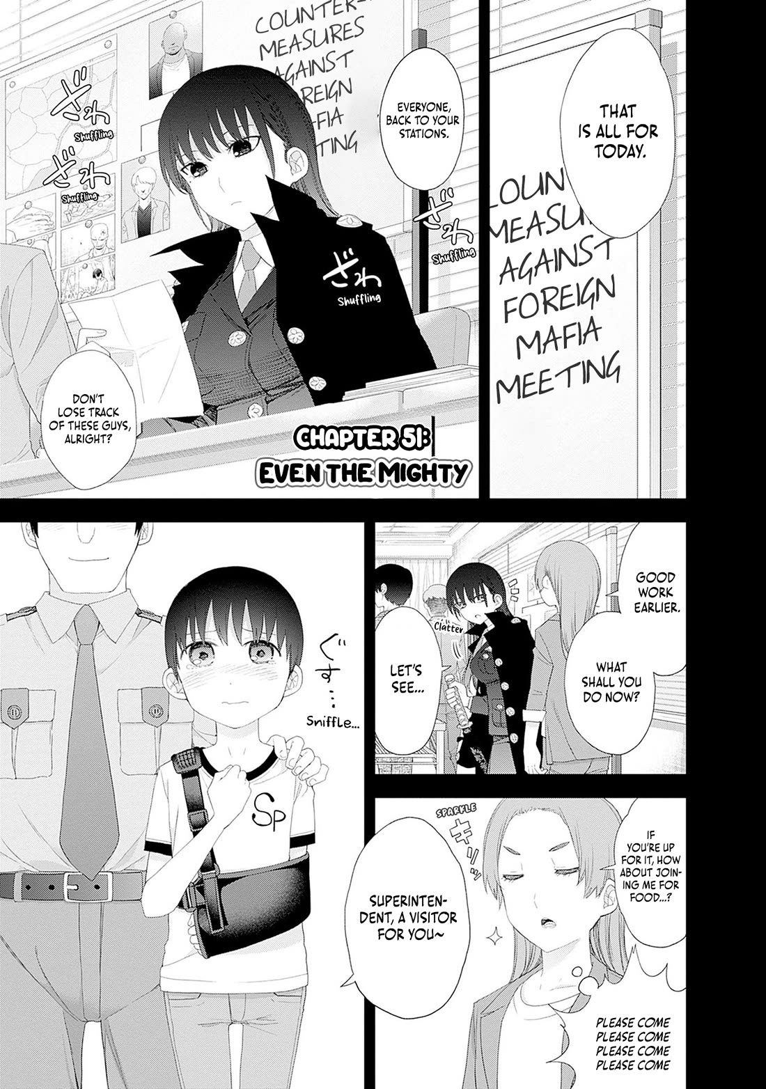 The Shikisaki Sisters Want To Be Exposed Chapter 51 page 1 - Chapter 51: Even The Mighty