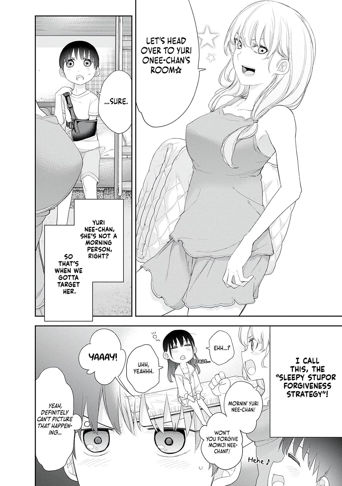 The Shikisaki Sisters Want To Be Exposed Chapter 56 page 2 - Chapter 56: Sleeping Together