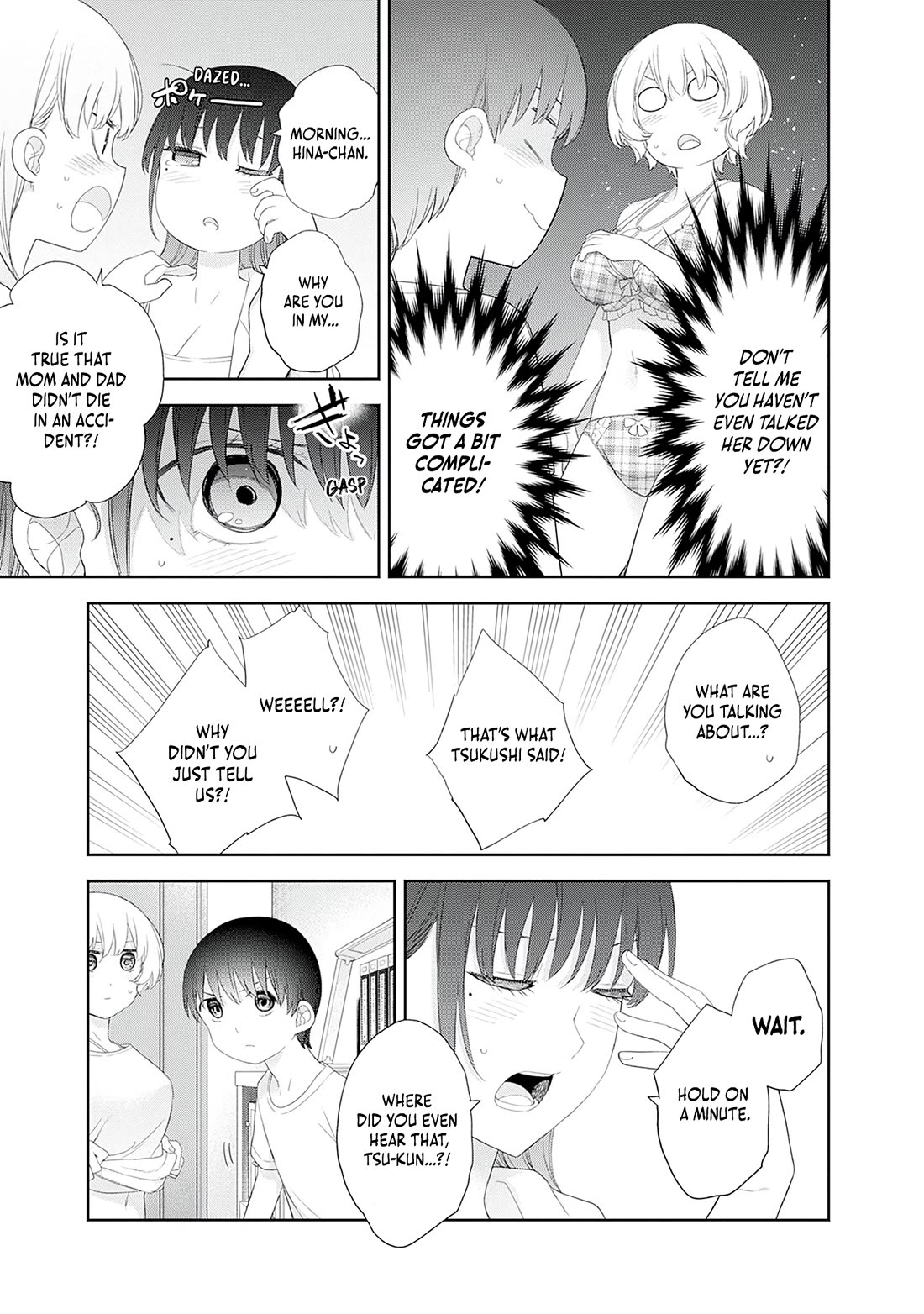 The Shikisaki Sisters Want To Be Exposed Chapter 58 page 13 - Chapter 58: I Will Not Lose
