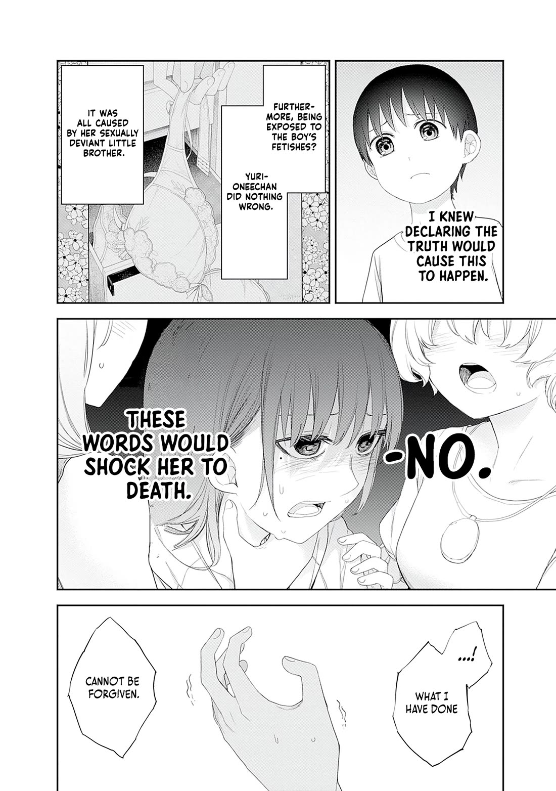 The Shikisaki Sisters Want To Be Exposed Chapter 59 page 8 - Chapter 59: Confession