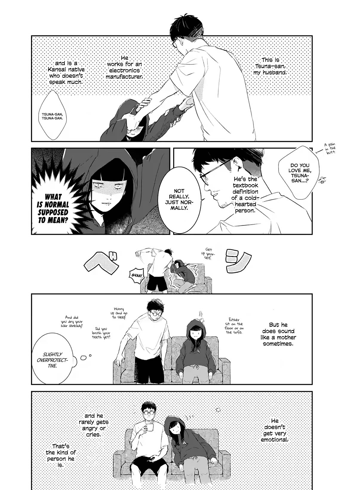 The Shut-in Newlywed Chapter 1 page 6 - Chapter 1: "The Newlywed Life..."
