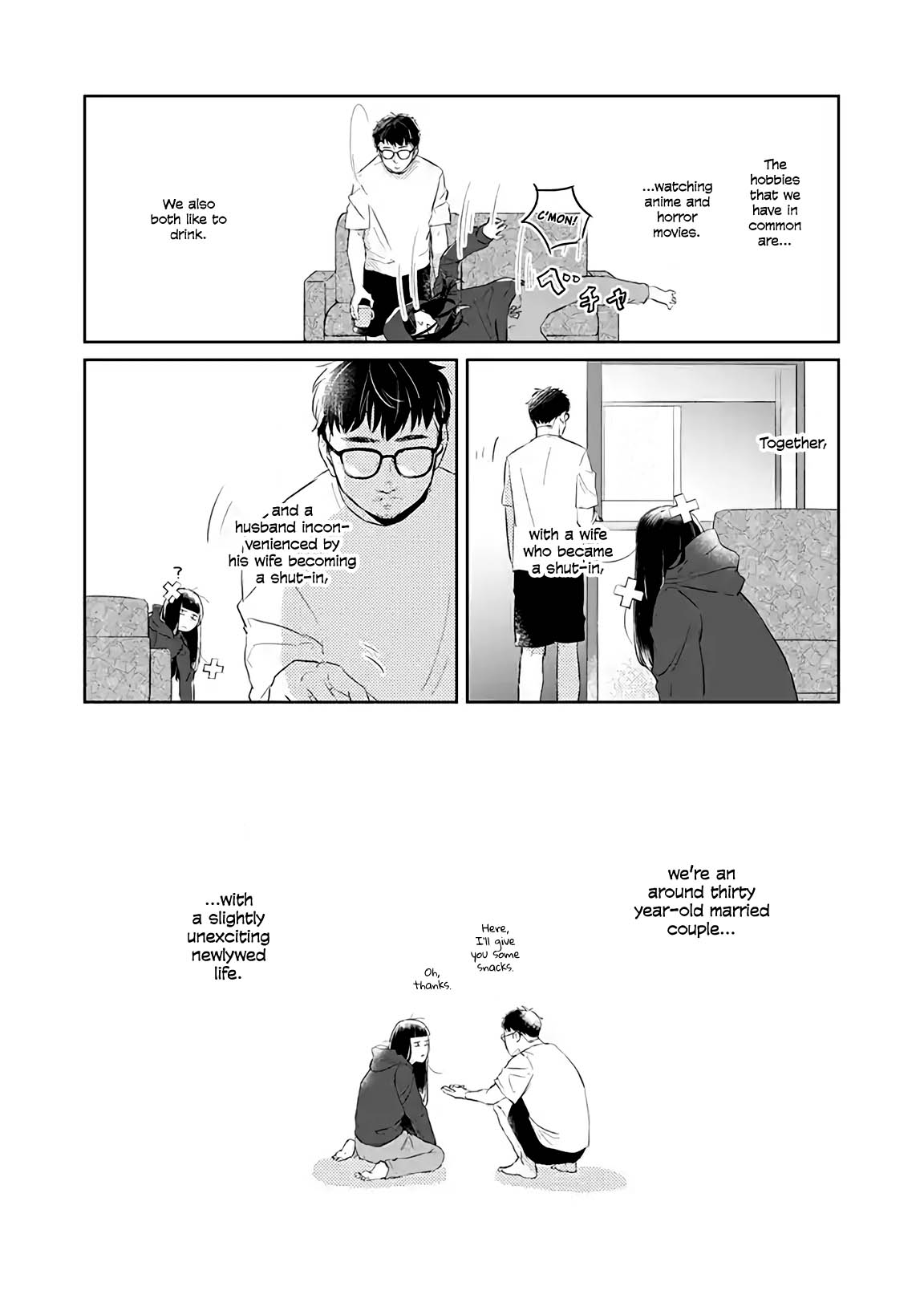 The Shut-in Newlywed Chapter 1 page 7 - Chapter 1: "The Newlywed Life..."