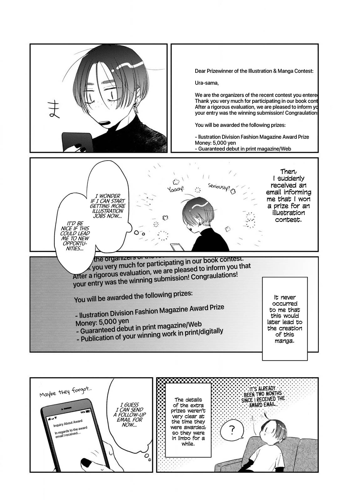 The Shut-in Newlywed Chapter 11.5 page 2 - Chapter 11.5: Volume + Twitter Extras
