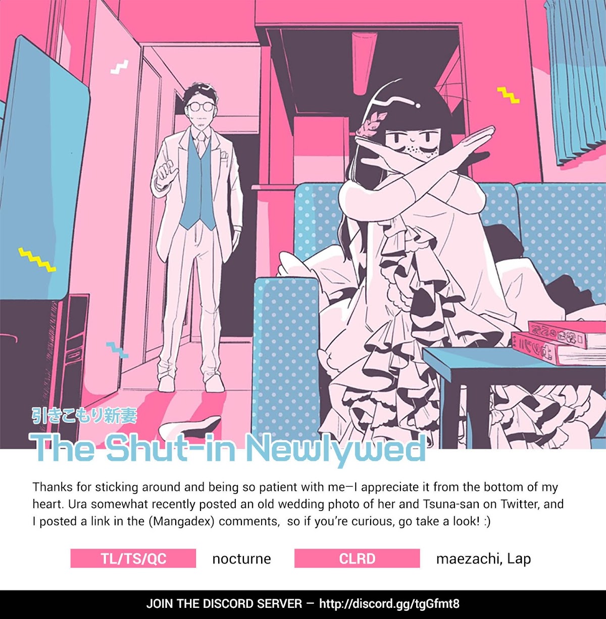 The Shut-in Newlywed Chapter 11.5 page 21 - Chapter 11.5: Volume + Twitter Extras