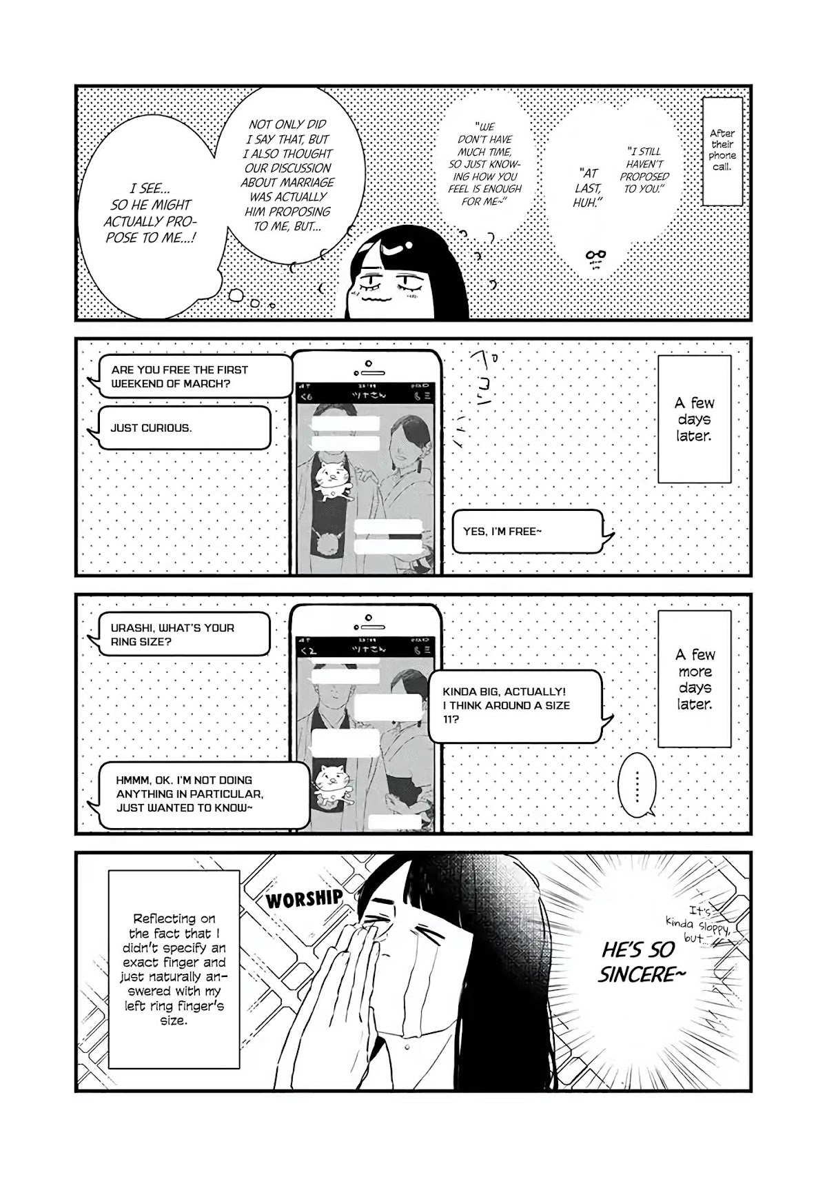 The Shut-in Newlywed Chapter 3.5 page 1 - Chapter 3.5: Before We Got Married