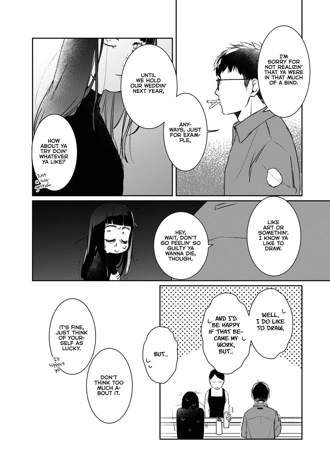The Shut-in Newlywed Chapter 9 page 9 - Chapter 9: We Made the Decision Together, Didn't We?