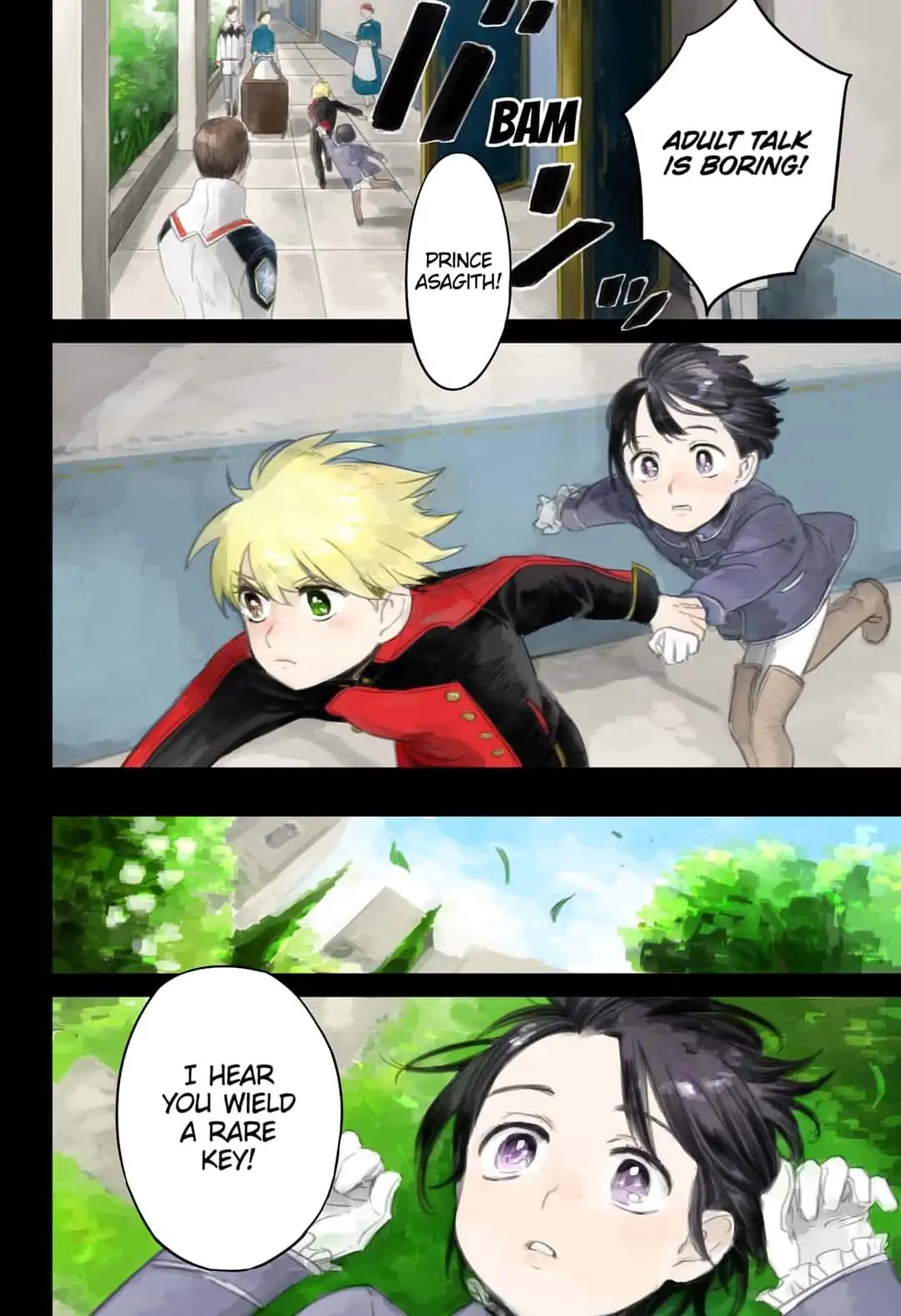 The Sign of Abyss Chapter 12 page 2 - Chapter 12: Glowing Eyes