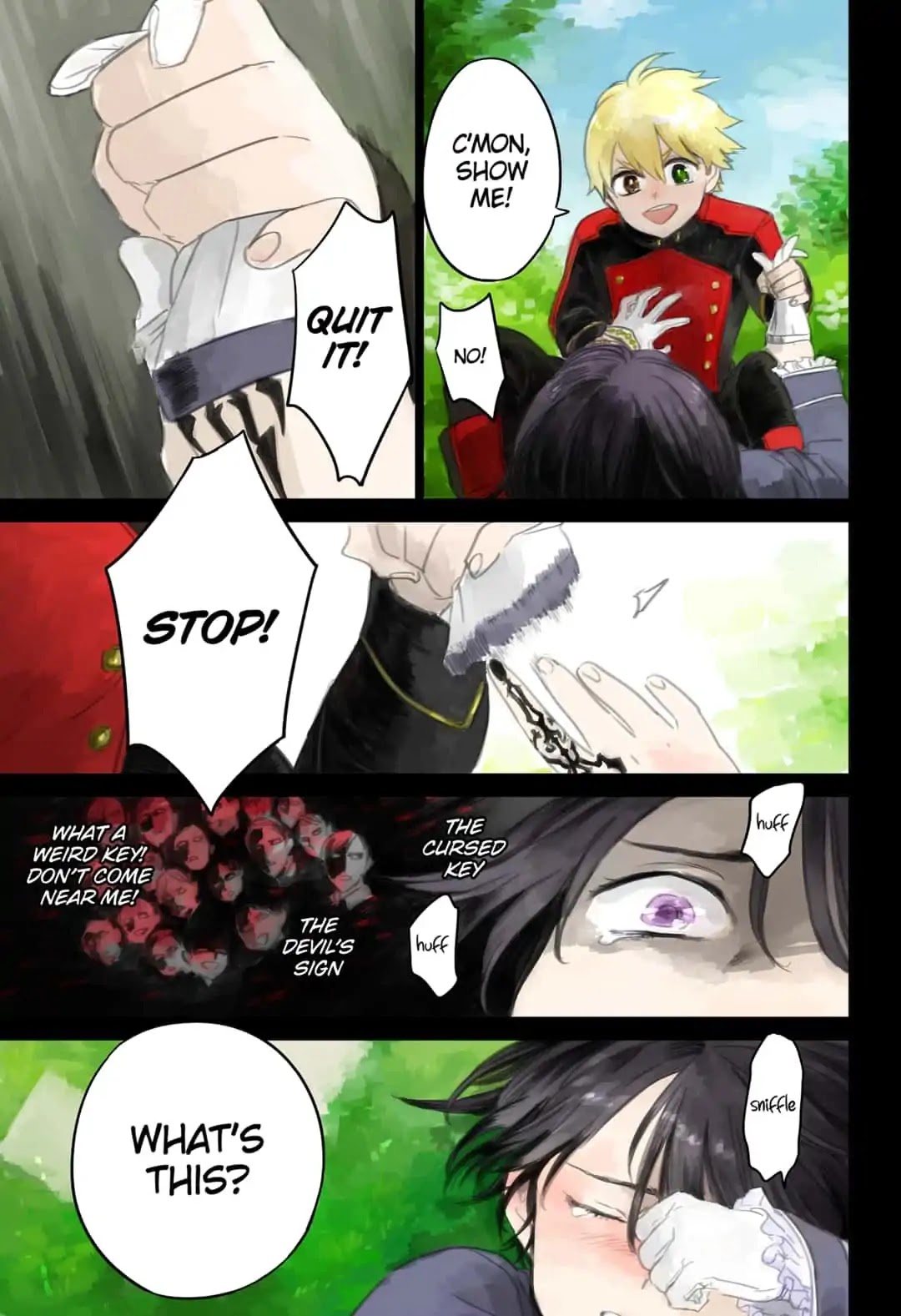 The Sign of Abyss Chapter 12 page 3 - Chapter 12: Glowing Eyes