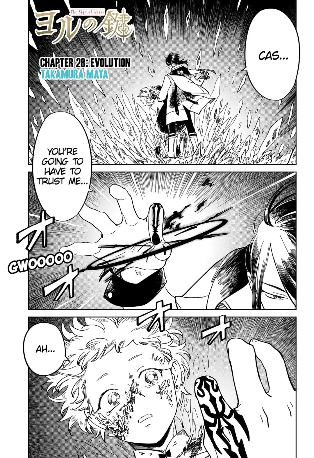 The Sign of Abyss Chapter 28 page 1 - Chapter 28: Evolution