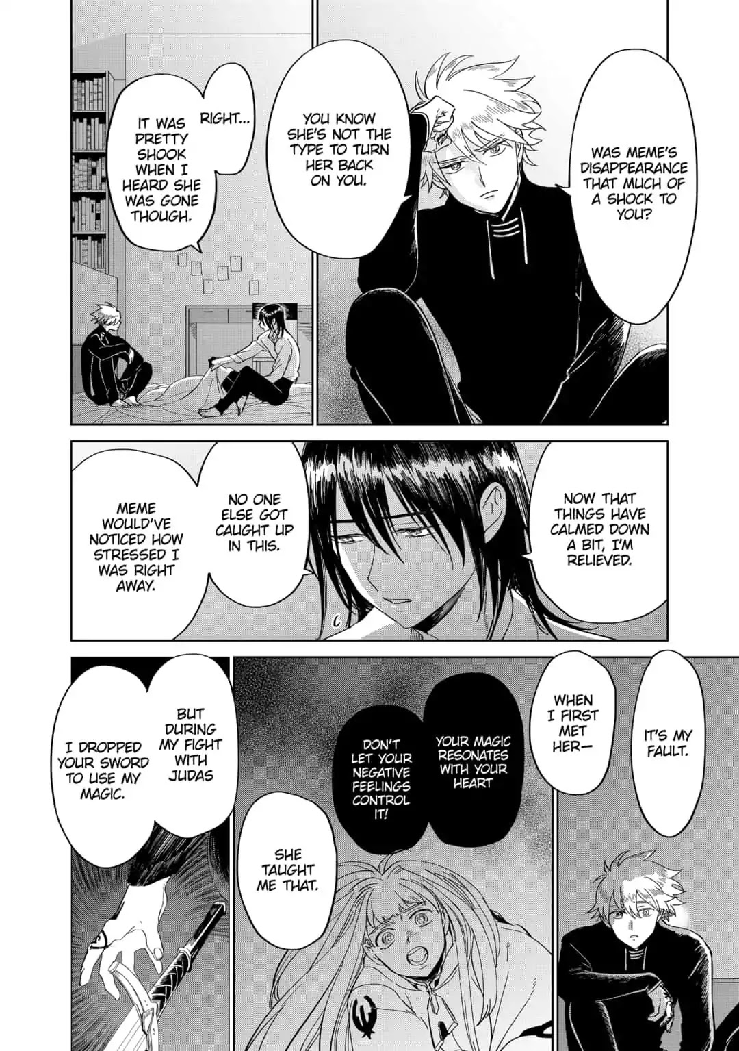 The Sign of Abyss Chapter 35 page 4 - Chapter 35: Spinning Threads