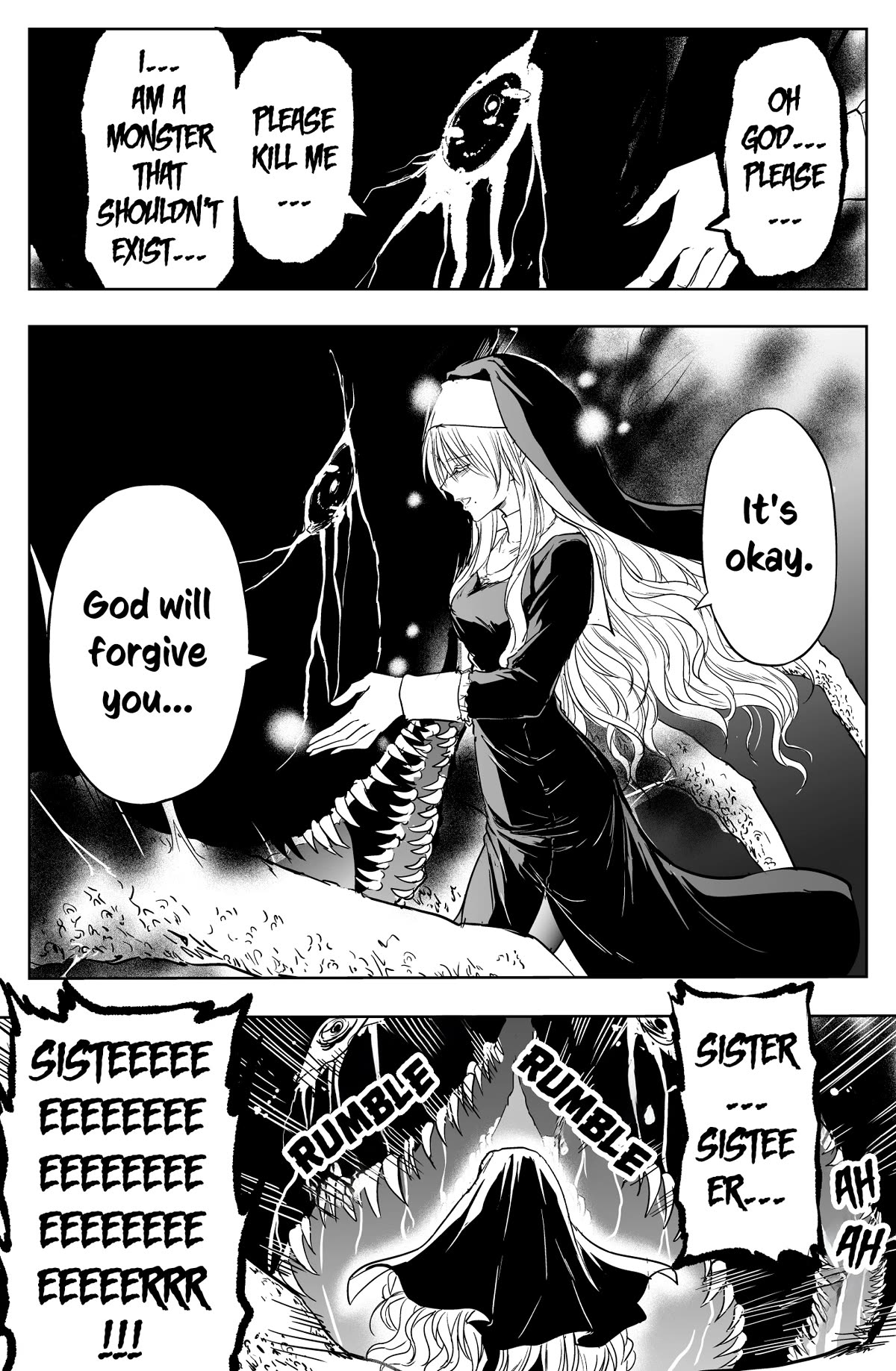 The Sister Of Strength Feats Chapter 10 page 4 - Chapter 10: Forceful sister and cannibal monster