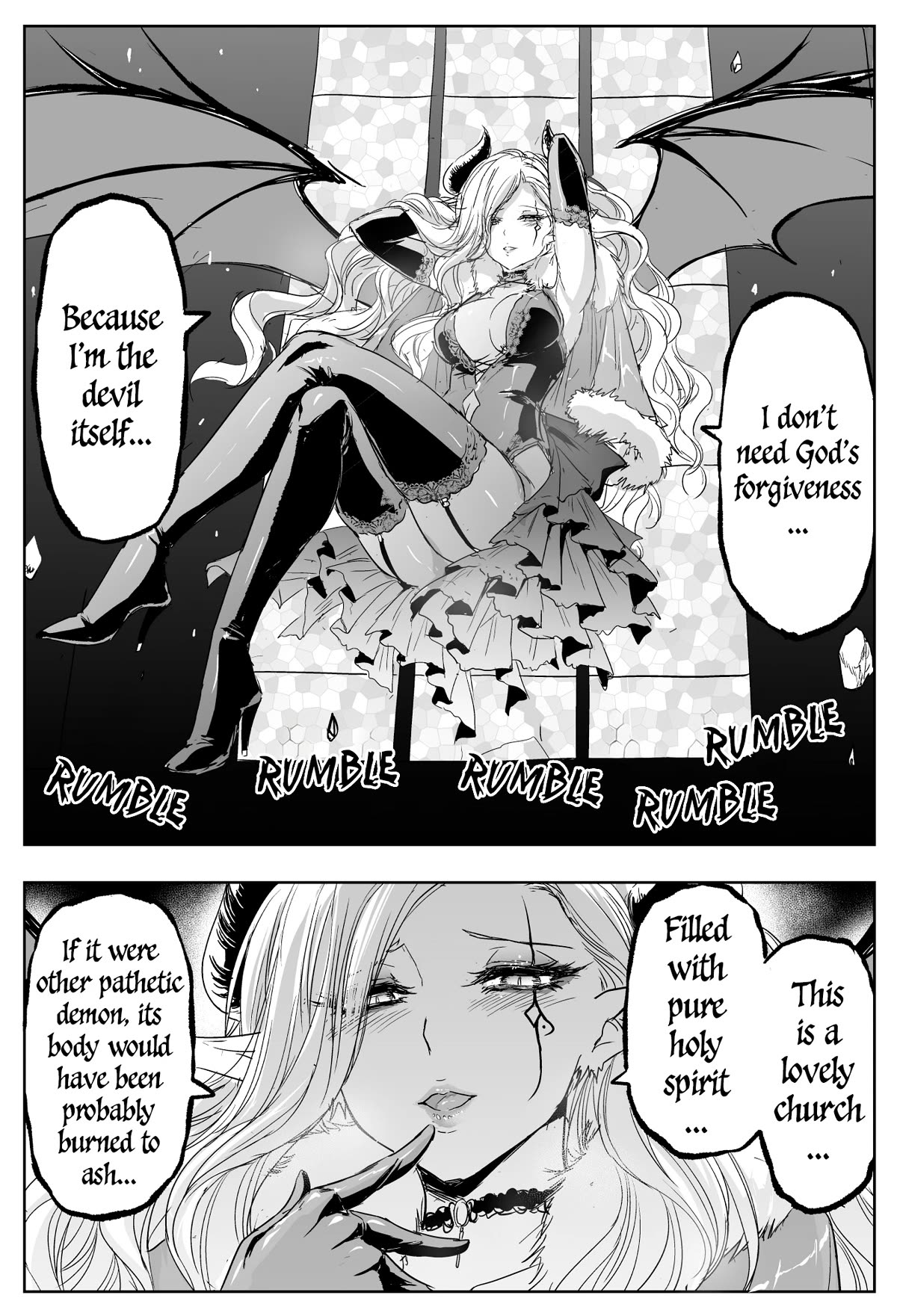 The Sister Of Strength Feats Chapter 20 page 2 - Chapter 20: Forceful sister and the powerful devil
