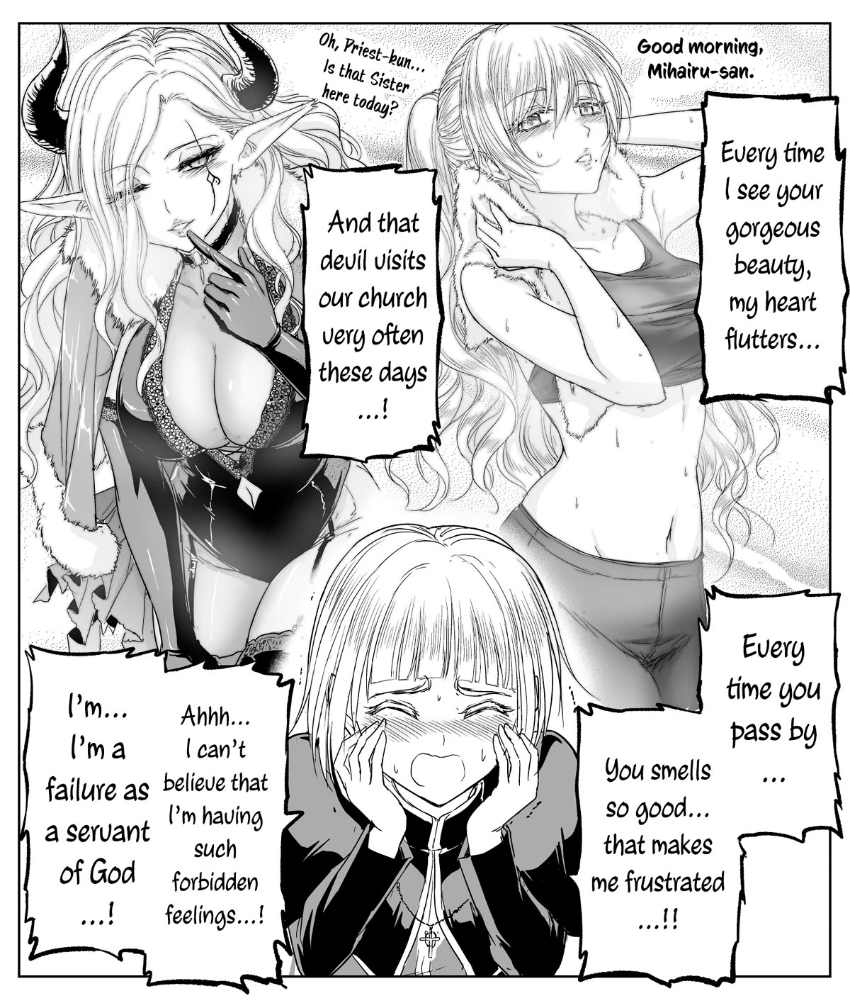 The Sister Of Strength Feats Chapter 21 page 3 - Chapter 21: Forceful sister and apprentice priest