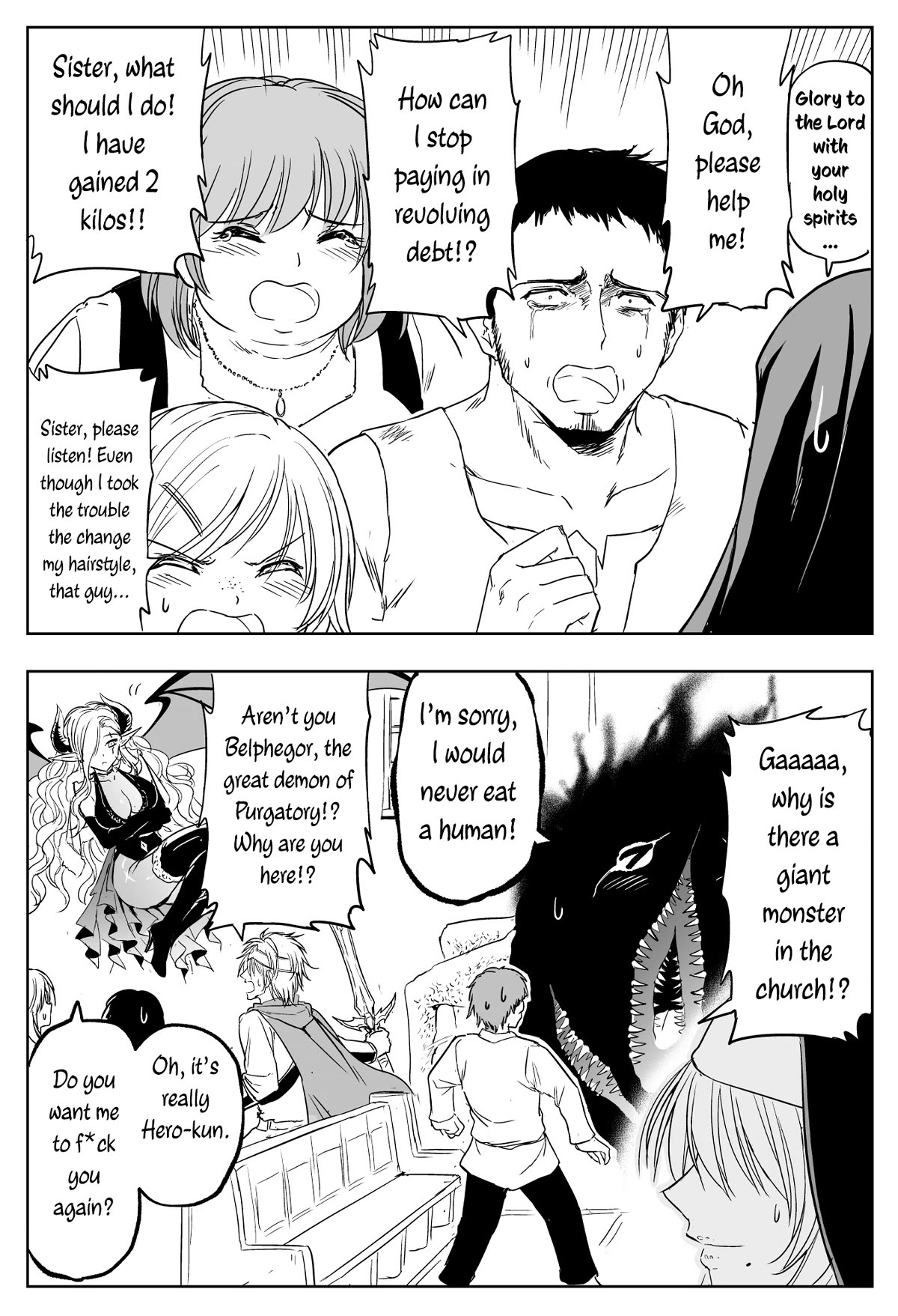 The Sister Of Strength Feats Chapter 25 page 2 - Chapter 25: Forceful sister on Christmas