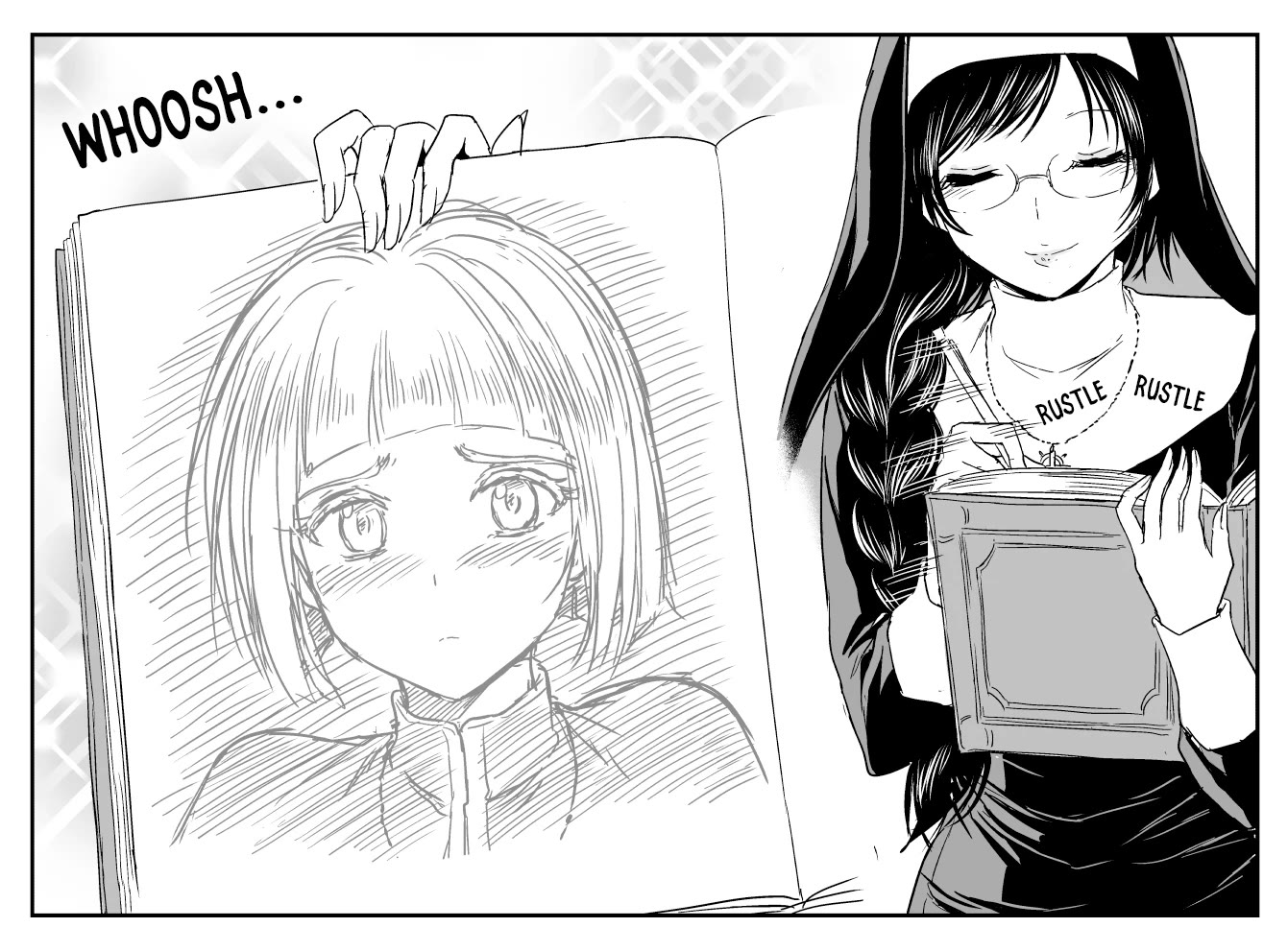 The Sister Of Strength Feats Chapter 30 page 4 - Chapter 30: Forceful Doujin Artist Sister [RPG Style]