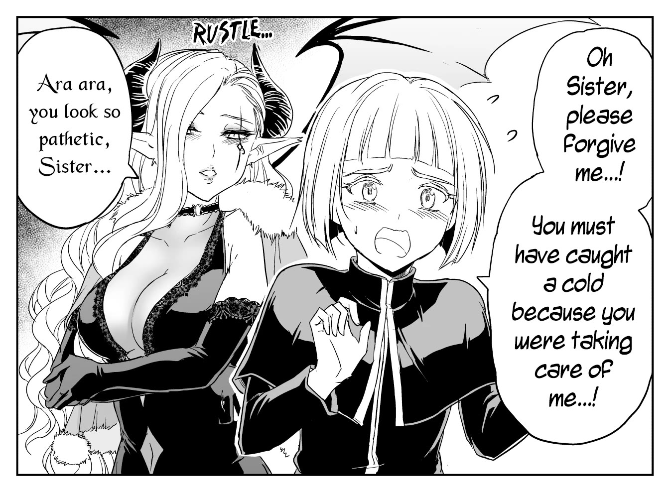 The Sister Of Strength Feats Chapter 42 page 2 - Chapter 42: Forceful sister who is unwell and not forceful