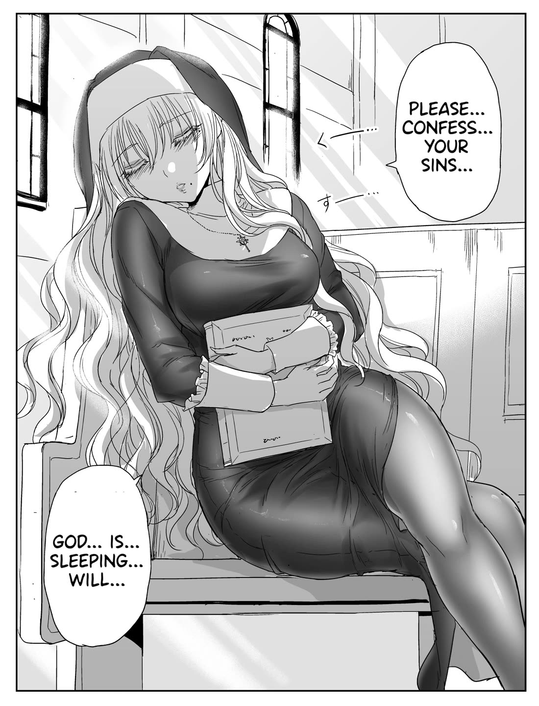 The Sister Of Strength Feats Chapter 48 page 1 - Chapter 48: The Sister with Strength, asleep.
