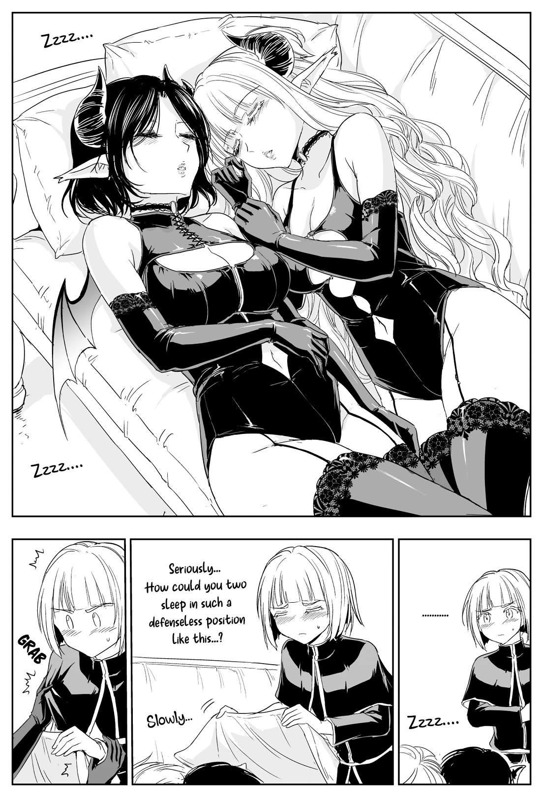 The Sister Of Strength Feats Chapter 49.5 page 1 - Chapter 49.5: Apprentice priest caught in the devil's trap