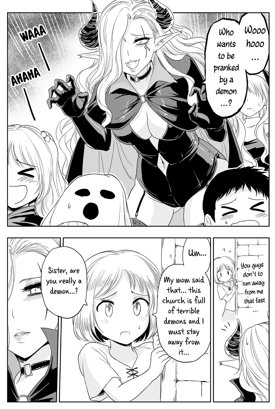 The Sister Of Strength Feats Chapter 50 page 2 - Chapter 50: Forceful sister in Halloween