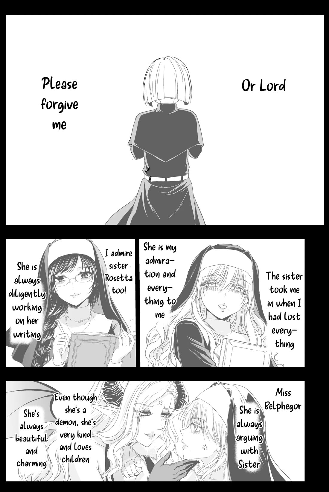 The Sister Of Strength Feats Chapter 51 page 3 - Chapter 51: Sleeping priest, the Devils, and forceful sister